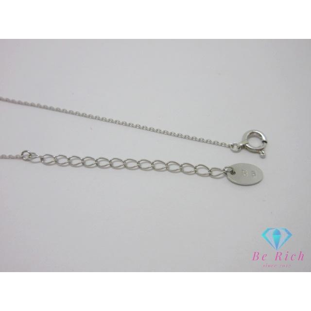 4℃（ヨンドシー） K10 WG ダイヤモンド 付 ネックレス ペンダント