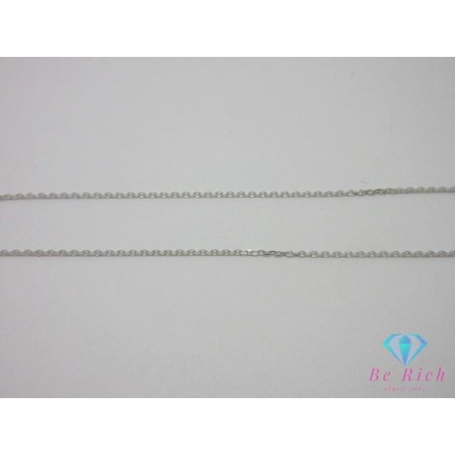 4℃（ヨンドシー） K10 WG ダイヤモンド 付 ネックレス ペンダント