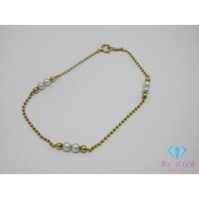 MIKIMOTO（ミキモト） MIKIMOTO K18 YG ベビーパール 真珠 3mm 珠 付