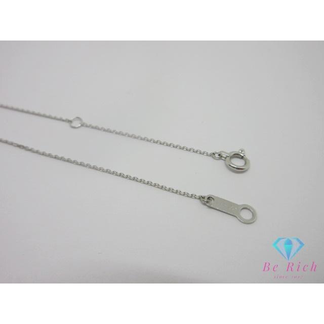 ４℃ 　ネックレス　K18WG 4℃（ヨンドシー） K18 WG アクアマリン ダイヤモンド 付 デザイン