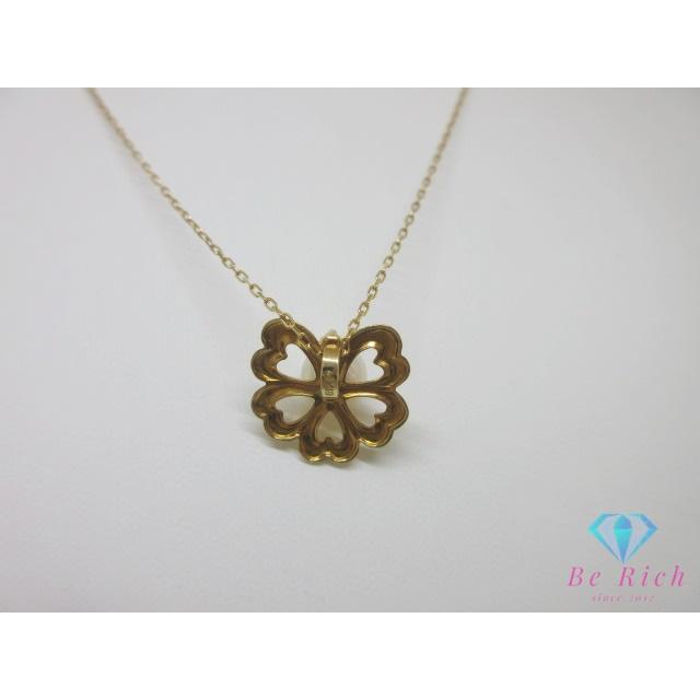 MIKIMOTO（ミキモト） MIKIMOTO K18 YG パール 7 mm 珠 付 四つ葉