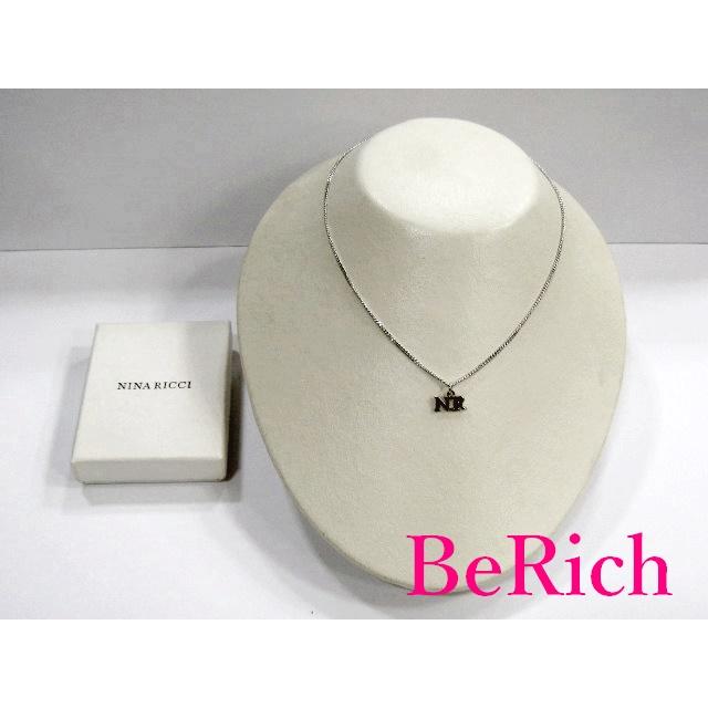 NINA RICCI ニナリッチ ロゴ モチーフ ネックレス ペンダント