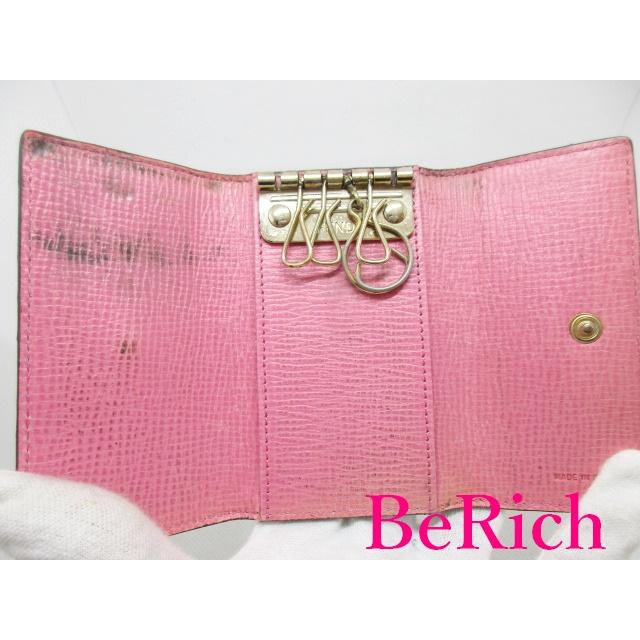 FENDI フェンディ 8AP079 6連 キーケース 茶 ブラウン PVC FENDI フェンディ 8AP079 6連 キーケース 茶 ブラウン PVC
