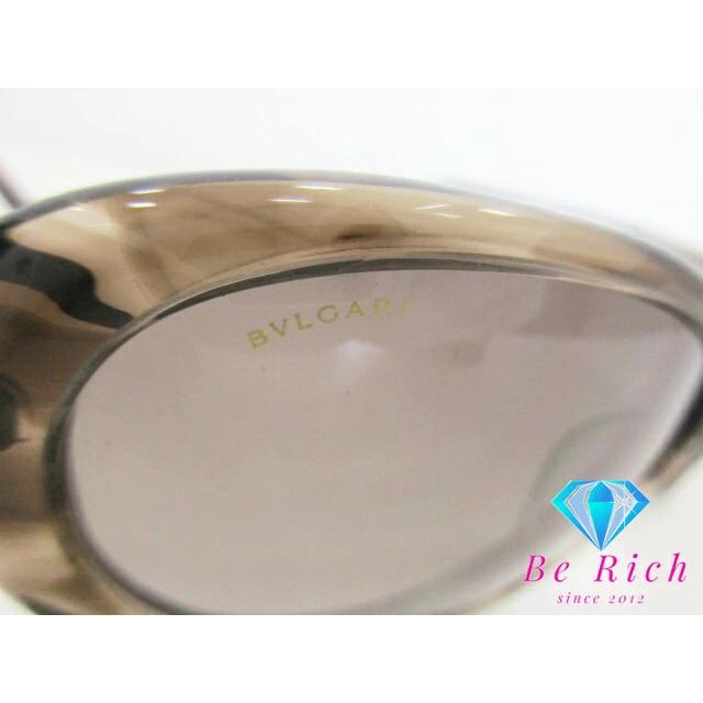 BVLGARI（ブルガリ） サングラス 8062 5092 3C グレージュ グラデ ロゴ