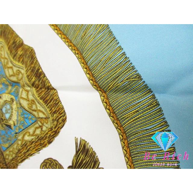 HERMES（エルメス） カレ 90 スカーフ Poste et Cavalerie サーベル飾