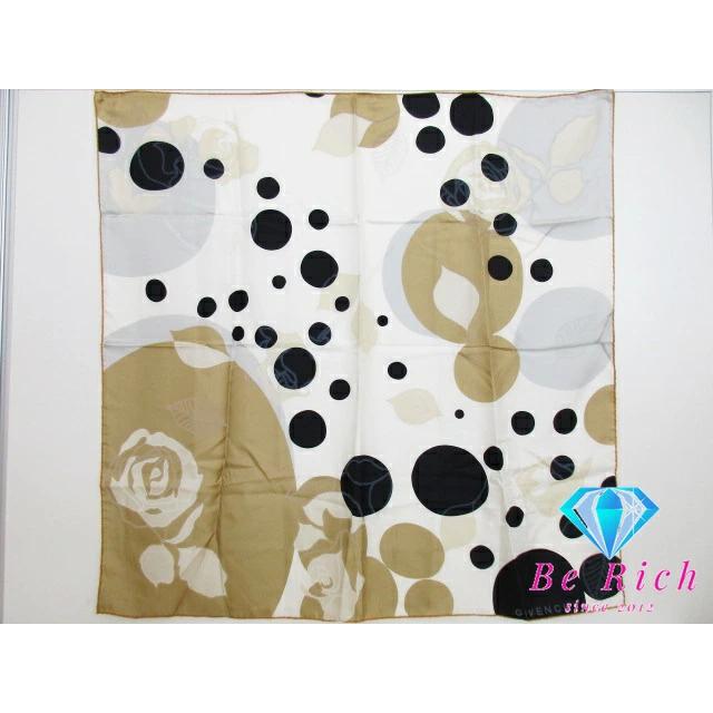 GIVENCHY（ジバンシィ） スカーフ オフホワイト ブラック ブラウン