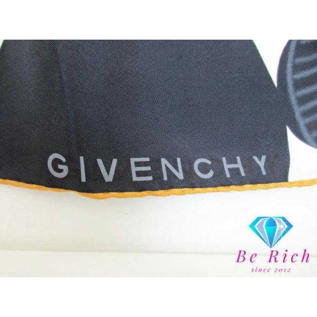 GIVENCHY（ジバンシィ） スカーフ オフホワイト ブラック ブラウン
