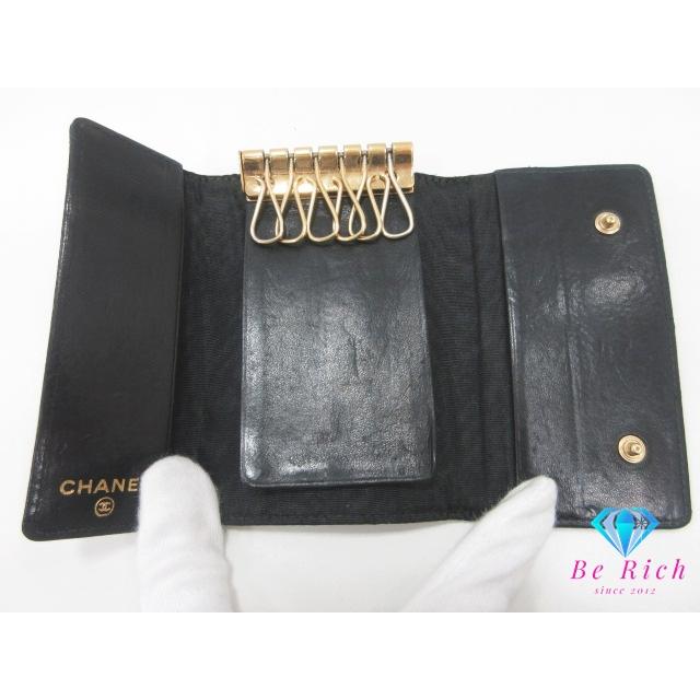 CHANEL（シャネル） ココマーク 6連 キーケース A01439 黒 ブラック