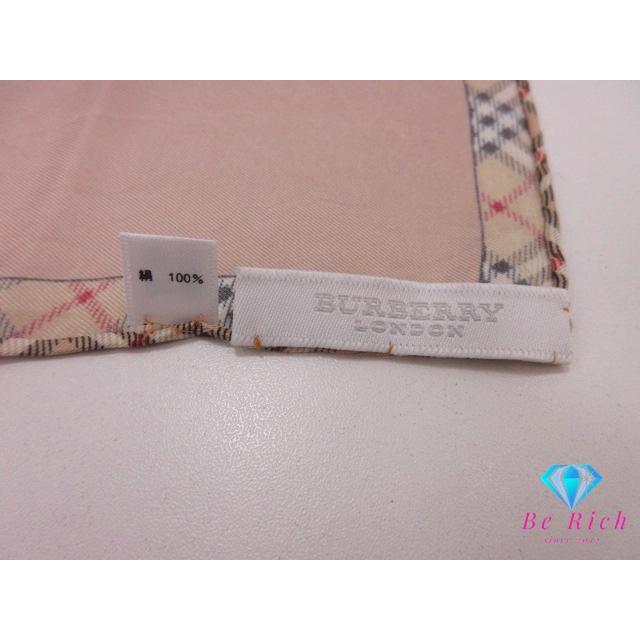 美品 バーバリー BURBERRY スカーフ ベージュ チェック柄 シルク 絹 ロゴ シルク 絹 ストール 巻物 小物 婦人 レディース 【中古】bc2211 | BURBERRY | 02