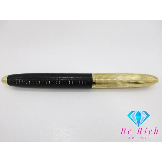 LOUIS VUITTONブラック＆ゴールドドックキュイールボールペン LOUIS VUITTONブラック＆ゴールドドックキュイールボールペン