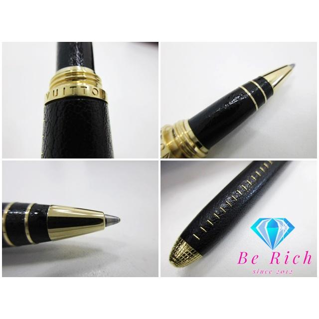 ルイヴィトン ボールペン used 黒×ゴールド
