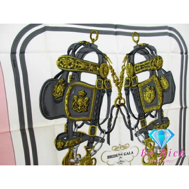 HERMES（エルメス） 美品 カレ 90 スカーフ BRIDES de GALA 式典用馬勒