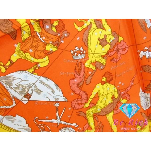 エルメス　スカーフ　カレ90 星座柄　HEMISPHARIUM 未使用 HERMES（エルメス） スカーフ カレ90 HEMISPHARIUM COELI BOREALE 星座