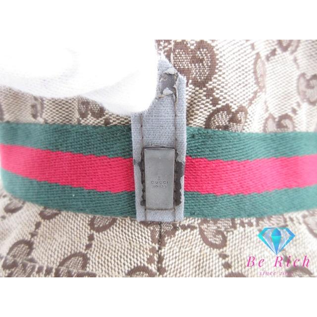 GG グッチ GUCCI シェリー ライン バケット ハット XL サイズ ベージュ