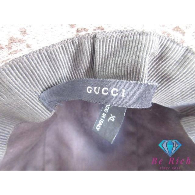 GG グッチ GUCCI シェリー ライン バケット ハット XL サイズ ベージュ