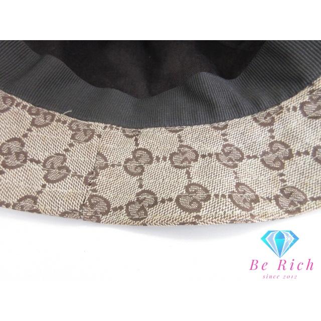 GG グッチ GUCCI シェリー ライン バケット ハット XL サイズ ベージュ