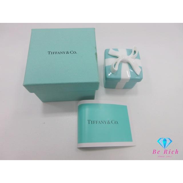 TIFFANY&Co.（ティファニー） ミニ ブルー ボウ ボックス 小物入れ