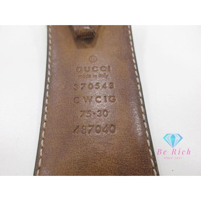 GUCCI（グッチ） レディース ベルト 370543 インター ロッキング G