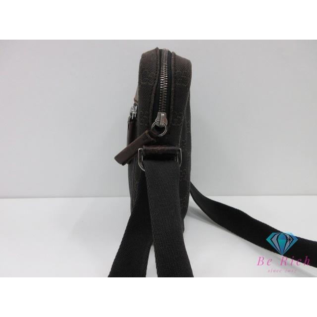 GUCCI（グッチ） ショルダーバッグ 101680 GG 茶 ブラウン キャンバス
