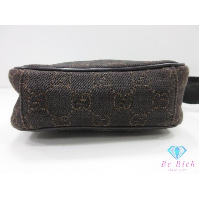 GUCCI（グッチ） ショルダーバッグ 101680 GG 茶 ブラウン キャンバス