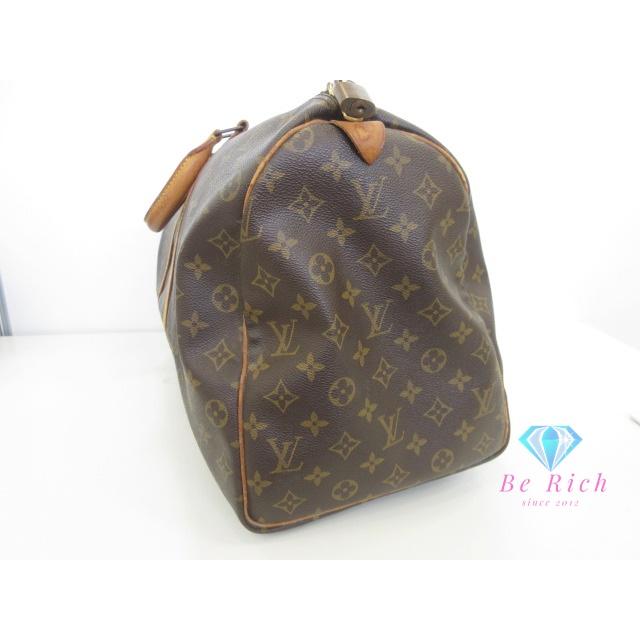 ルイ ヴィトン LOUIS VUITTON ボストンバッグ モノグラム キーポル 50 M41426 ブラウン 茶 PVC レザー ロゴ【中古】【送料無料】 bk10058_1