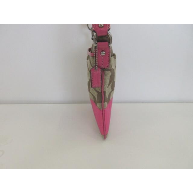 COACH（コーチ） 美品 シグネチャー スウィング ショルダーバッグ