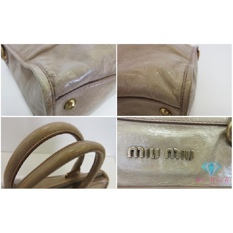 miu miu（ミュウミュウ） miumiu 2way ハンドバッグ ショルダーバッグ