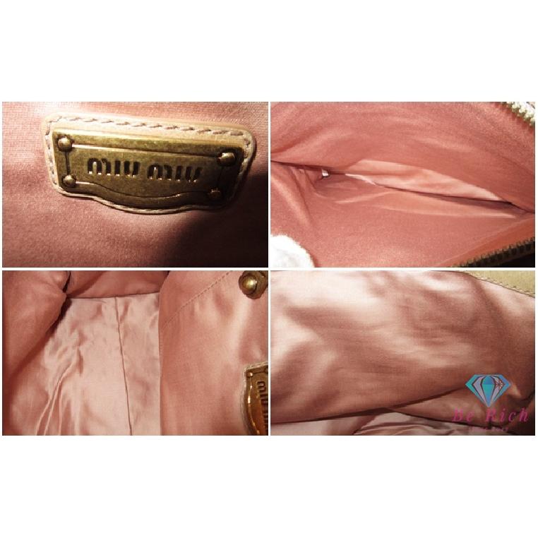 miu miu（ミュウミュウ） miumiu 2way ハンドバッグ ショルダーバッグ