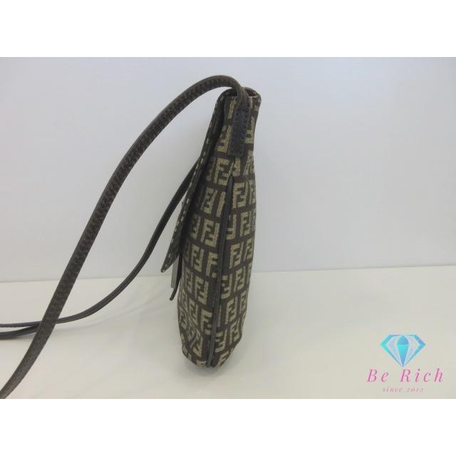 FENDI フェンディ ショルダーバッグ 8BT075 ブラウン ズッキーノ FENDI（フェンディ） ショルダーバッグ 8BT075 ズッキーノ ブラウン 茶