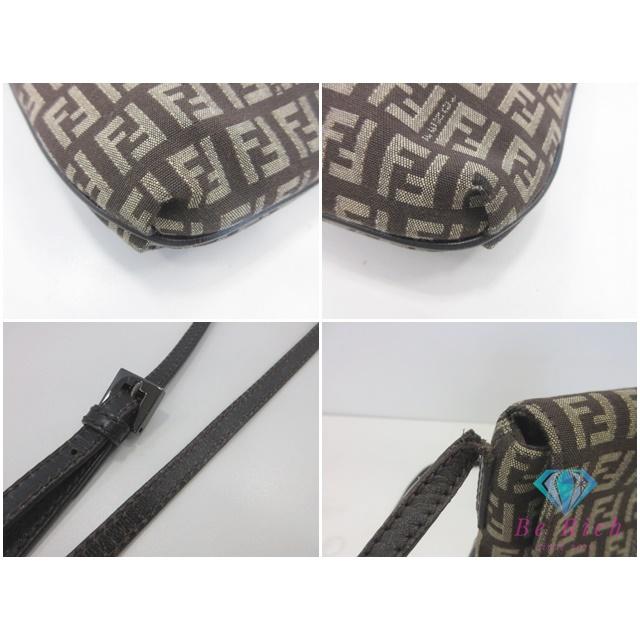 FENDI（フェンディ） ショルダーバッグ 8BT075 ズッキーノ ブラウン 茶