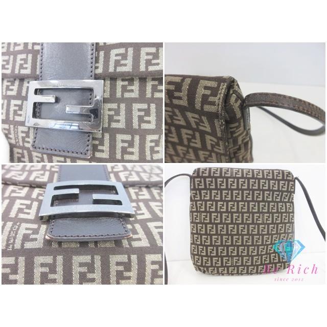 FENDI（フェンディ） ショルダーバッグ 8BT075 ズッキーノ ブラウン 茶