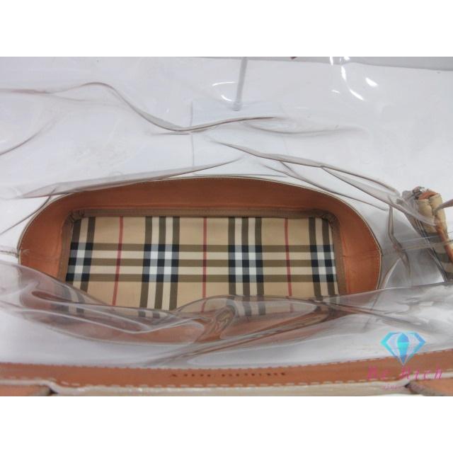 BURBERRY（バーバリー） ノバチェック クリア トートバッグ