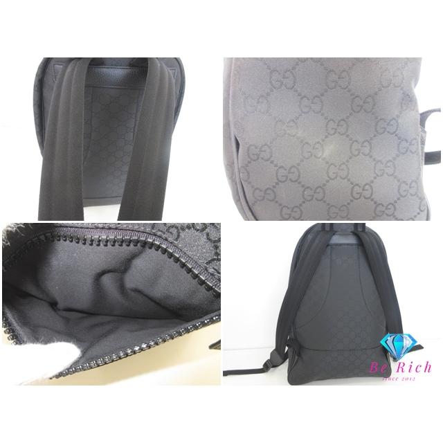 GUCCIバック グッチGGナイロン バックパック アウトレット 黒 ユニセックス