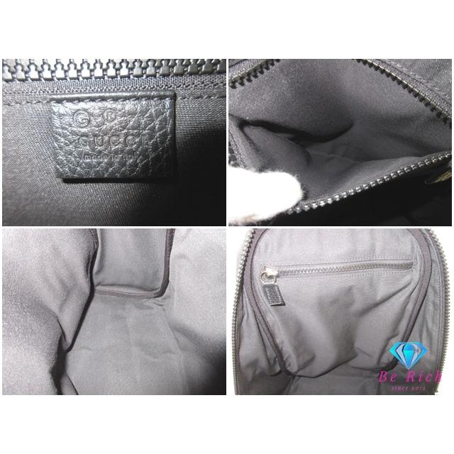 GUCCI（グッチ） リュック バックパック 449181 GG ナイロン レザー 黒