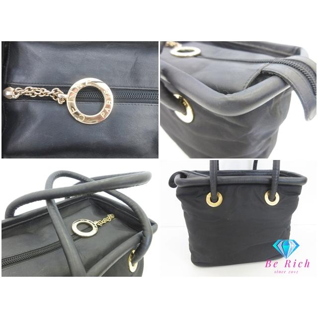 CELINE（セリーヌ） サークル ロゴ トートバッグ ブラック 黒 ロゴ