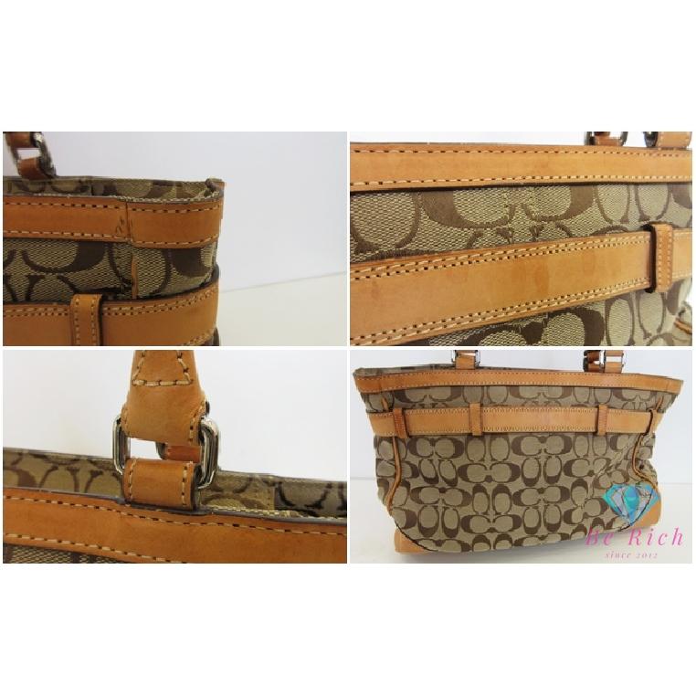 COACH（コーチ） トートバッグ ハンプトンズ シグネチャー ラージ