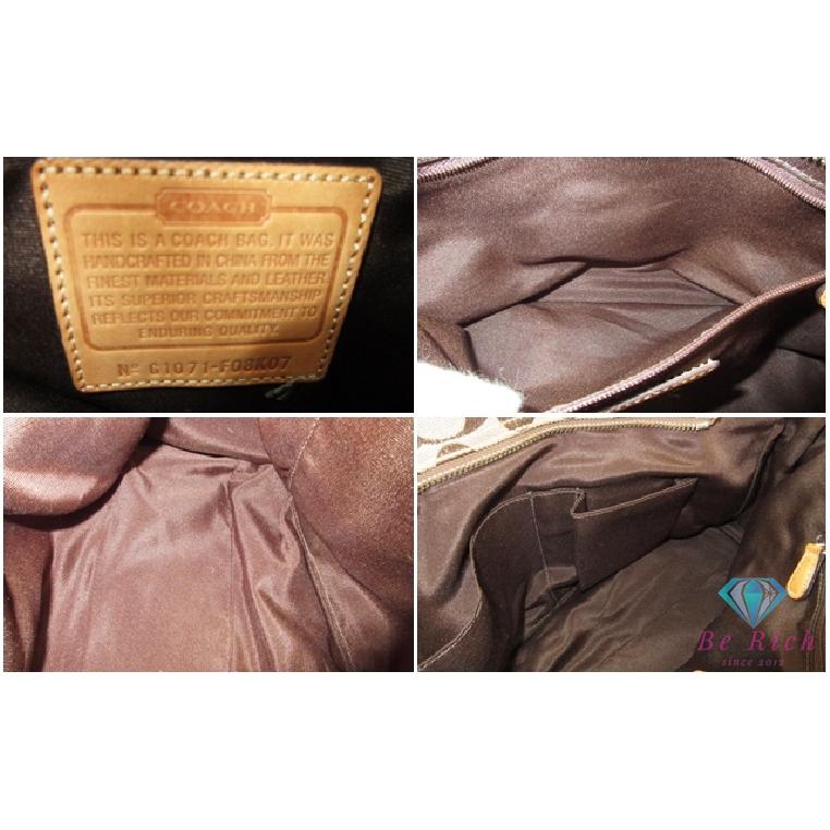 COACH（コーチ） トートバッグ ハンプトンズ シグネチャー ラージ