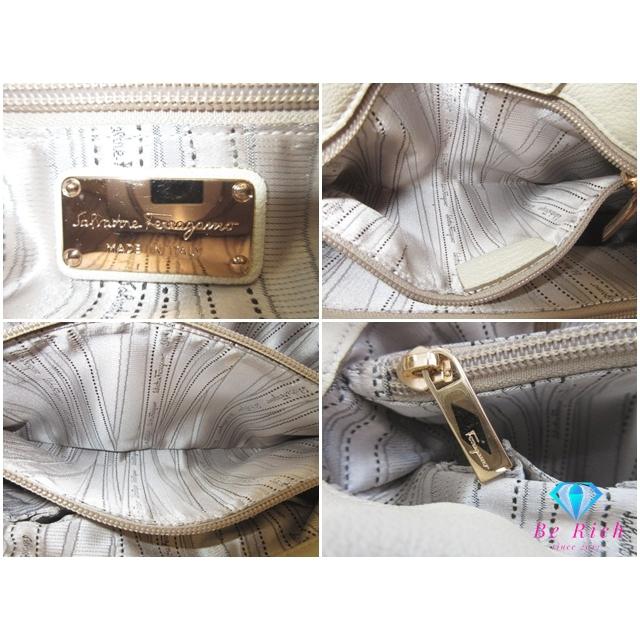 Salvatore Ferragamo ガンチーニ レザー ハンド 2WAY FERRAGAMO（フェラガモ） Salvatore Ferragamo ガンチーニ 2way