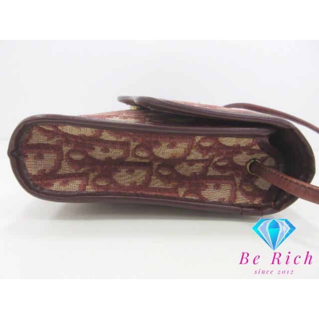 クリスチャン ディオール Christian Dior ショルダーバッグ ポシェット トロッター キャンバス レザー  【中古】【送料無料】bk10346 | Christian Dior | 01