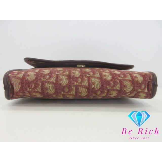 クリスチャン ディオール Christian Dior ショルダーバッグ ポシェット トロッター キャンバス レザー  【中古】【送料無料】bk10346 | Christian Dior | 02