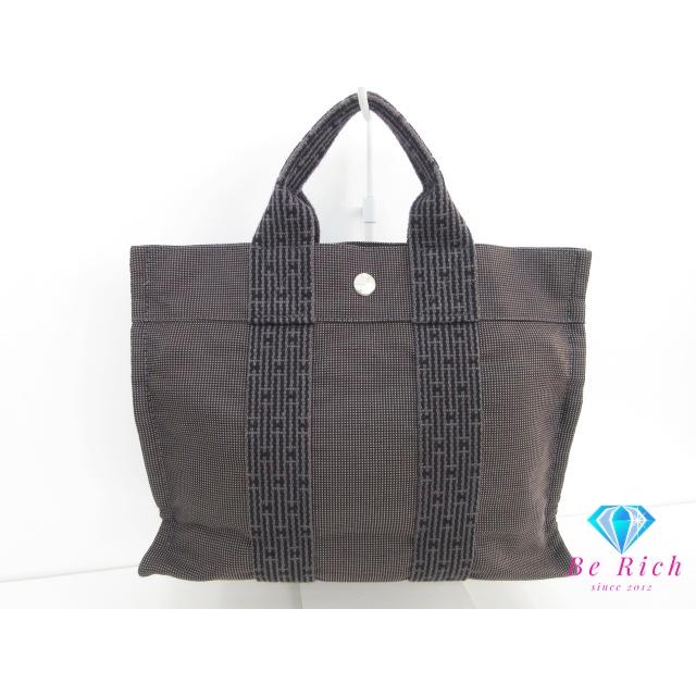 エルメス　エールライン エールライン HERMES エルメス トートバッグ PM 黒 ブラック