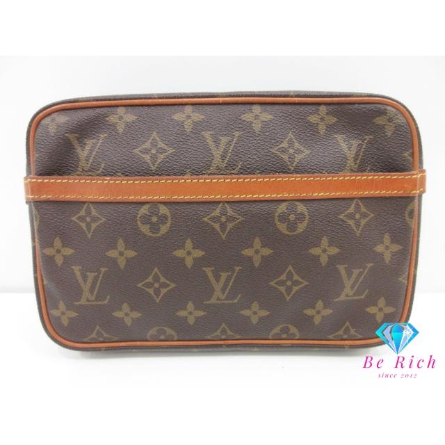 ルイヴィトン モノグラム コンピエーニュ23 ポーチ コンピエーニュ ルイ ヴィトン LOUIS VUITTON モノグラム 23 M51847 LV