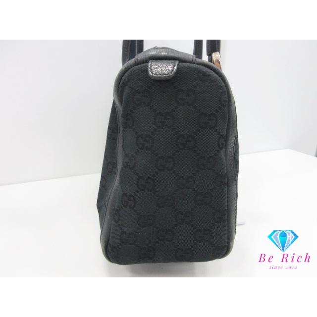 Gucci ブラック　バッグ　130942 GUCCI（グッチ） ハンドバッグ ミニ ボストンバッグ 130942 黒