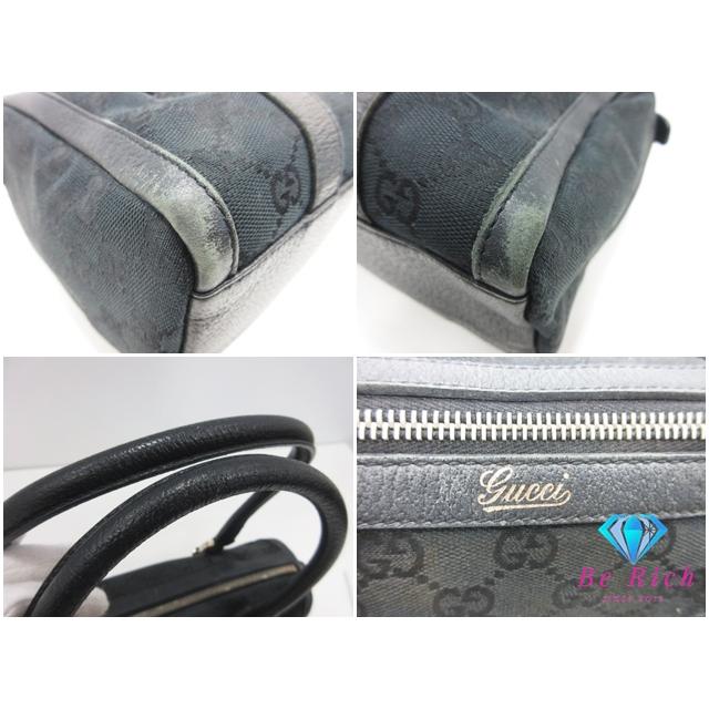 GUCCI（グッチ） ハンドバッグ ミニ ボストンバッグ 130942 黒