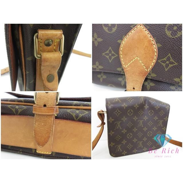 ルイ ヴィトン LOUIS VUITTON モノグラム カルトシエール M51253 LV ロゴ ショルダーバッグ ポシェット【中古】【送料無料】 bk10385_4