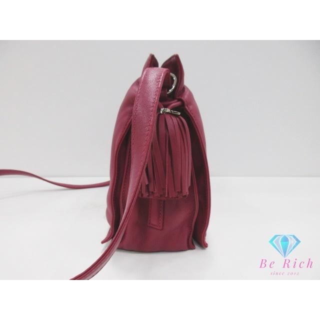 LOEWE（ロエベ） フラメンコ 22 ショルダーバッグ 380 82 ワイン 