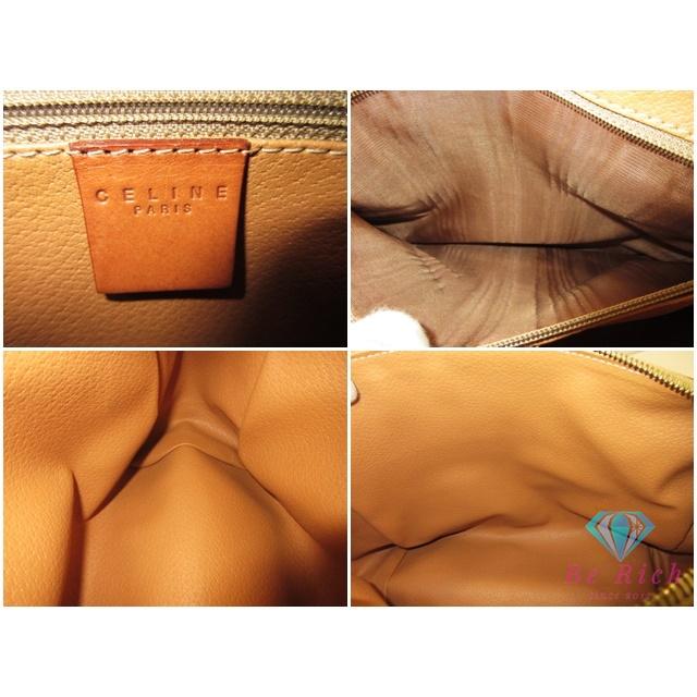CELINE（セリーヌ） ミニ ボストンバッグ ハンドバッグ マカダム PVC