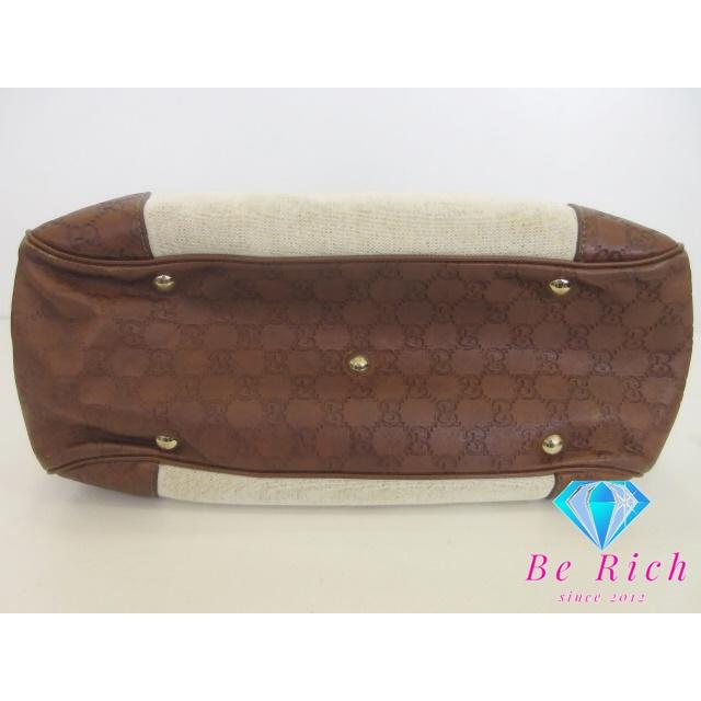 GUCCI（グッチ） ハンドバッグ トートバッグ 161770 GG シマ レザー
