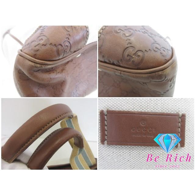 GUCCI（グッチ） ハンドバッグ トートバッグ 161770 GG シマ レザー
