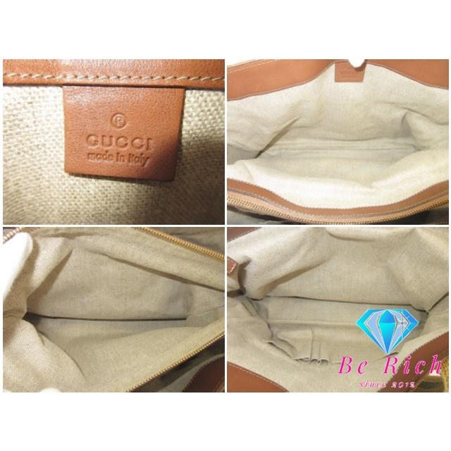GUCCI（グッチ） ハンドバッグ トートバッグ 161770 GG シマ レザー